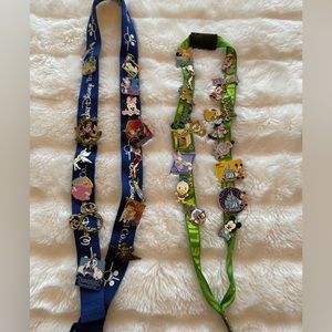 disneyland necklaces with pins